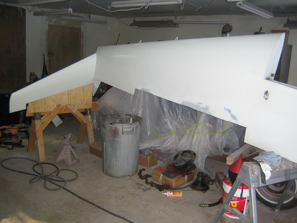 wing ready for paint
